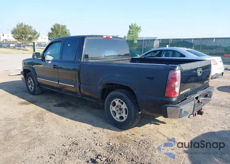 2003 Chevrolet Silverado 1500 Ls из США, поврежденный, VIN 2GCEC19T731121617